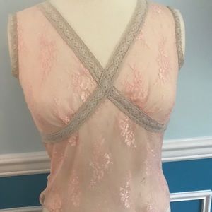 Vintage Y2K Candie’s Lace Tank